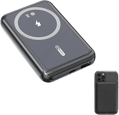Mini wireless magnetic power bank PD225W 10,000 mAh charger.. Shop smarter, not harder with DIAYTAR NIGERIA - thousands of products at your fingertips with affordable delivery.
