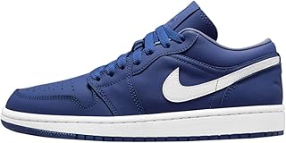 Jordan 1 Low shoes for women, dark royal blue and white (DA8008 401).. Your favorite brands are just a click away on DIAYTAR Nigeria.