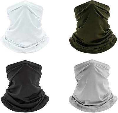4 pieces cache-color facial mask light slight breathable UV dust UV protection Bandana Cagoule for men women fishing hike cycling outdoor sports.. Shop without limits at DIAYTAR NIGERIA and receive your purchases at budget prices within the week.
