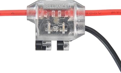 Low voltage wire connector, Brilliance4u fast wire spindle connector, 3-way welding wire connectors, ideal for LED lighting and automobile, is suitable for 24-18 AWG wires, 12 semi-transparent packages.. DIAYTAR NIGERIA: Your trusted partner for affordable online shopping with reliable delivery timeframes.