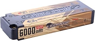Lipo Sunpad 2S RC 7.4 V 120C 6000 mAh battery with 4 mm ball for Mobile vehicles RC 1/10, truck, racing hobby.. DIAYTAR NIGERIA delivers more than expected with our extensive catalog and 5-8 day delivery service.