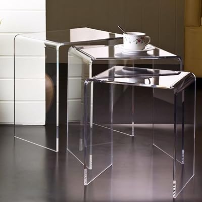 Acrylic standoff tables | Portable table | coffee table | Appoint table | adjustable table.. DIAYTAR NIGERIA: Bringing quality products to your doorstep at prices that won't break the bank.