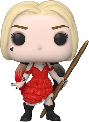 Funko Pop Movies: Suicide Squad - Harley (damaged dress), action figurines, 56016.. DIAYTAR NIGERIA: Your gateway to affordable products delivered reliably across Nigeria.