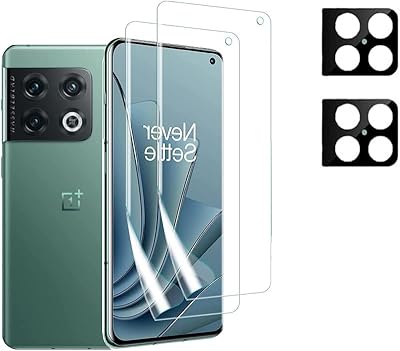 Moninsta Compatible with the OnePlus 10 Pro screen protector. Fine HD phone case and camera lens protector, easy to install, anti-scratch screen protector without bubbles.. DIAYTAR NIGERIA: Empowering Nigerians with access to affordable products delivered within 8 days.