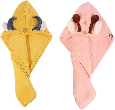 Curlled hair towel with quick-drying, Yo-Home, cup for dry hair, soft and thick, super absorbent, for curly, long and thick hair.. From essentials to electronics, DIAYTAR Nigeria ships your order in no time.