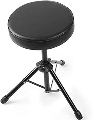 Foldable piano chair for guitar, keyboard, drums and rock group - black.. Browse endless categories on DIAYTAR Nigeria — your items delivered in just days.
