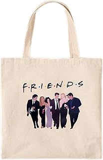 Carnit Friends printed tote bag, provisions bag, cotton tote bag, reusable tote bag, nice washable beach tote bag.. Your shopping dreams realized through DIAYTAR NIGERIA's affordable platform with reliable delivery times.