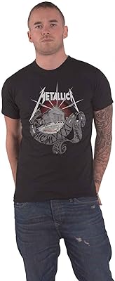 40th anniversary t-shirt of the garage group with new official metallica logo for men.. One platform, all your needs — DIAYTAR Nigeria delivers quickly.