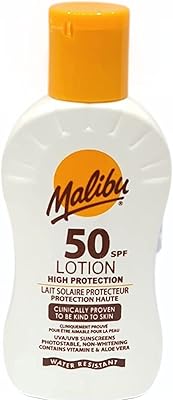 Malibu High protection waterproof sunscreen enriched with SPF vitamins.. Nigeria's most diverse e-commerce platform delivers quality and affordability to your doorstep in 5-8 days.