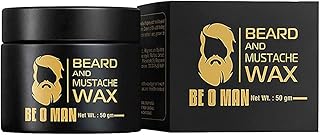 Bioman beard and mustache wax to style the beard and mustache of men with the benefits of beeswax, coconut oil and hydrolyzed keratin to style and define all types of face hair, 50 g.. DIAYTAR NIGERIA: Where affordability meets variety, with thousands of products delivered in less than 8 days.