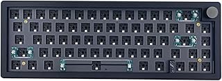 Boyi GMK67-65% Keyboard kit, Bluetooth 5.0/2.4g/Type-C Tri-Mode wireless RVB, PCB mounting plate, EVA sound insulation carpet, personalized keyboard kit (black + button).. Experience shopping without stress at DIAYTAR NIGERIA's comprehensive and budget-friendly platform.