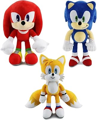 Uverse Sonic the Hedgehog 2 plush, 12 inch Movie Sonic 2 plush, birthday gift for boys and girls (lot of 3).. DIAYTAR NIGERIA makes online shopping accessible to all with budget-friendly prices and reliable delivery.