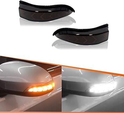 Adele Cloths of dark gray side mirrors, white sequential two/amber, LED dynamic indicators for Toyota Avalon 2013-2018, Toyota Corolla 2014-2019, Toyota Prius C 2012-2019.. Affordable shopping made easy on DIAYTAR Nigeria, with fast delivery from 5 to 8 days.