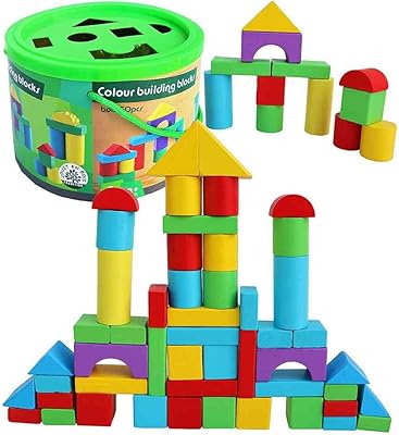Set of UKR wooden construction blocks, steam engineering bricks.. You shop, we deliver — quick and easy with DIAYTAR Nigeria.