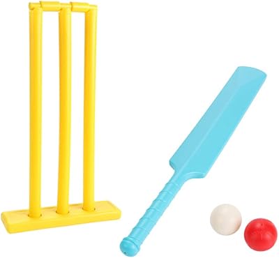 Toy & Una children's beach cricket game set, Cricket sports game set, family gaming set of family gaming in the garden (random color).. Shop smart with DIAYTAR NIGERIA's vast selection and enjoy affordable shipping in just 5-8 days.