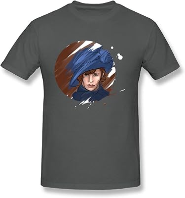 Eddie Redmayne Art Logo DIY Short sleeve T-shirt in cotton round neck for men.. Shop for everything you need at DIAYTAR NIGERIA, with budget-friendly prices and quick delivery.