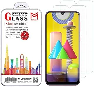 Margoun Premium tempered glass screen protector for Galaxy M31 Raming resistant 9H - 2 Package of 2.. Discover endless shopping possibilities at DIAYTAR NIGERIA, with budget-friendly prices and reliable delivery.
