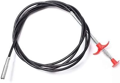 Buyboxee braided emptying wire in stainless steel, drying tools with retractable scratch, water hose hoof, sink cleaning, non -sealed snake, kitchen waterproofing rod (2, 160 cm).. DIAYTAR NIGERIA: Bringing quality products to every Nigerian home at prices everyone can afford.