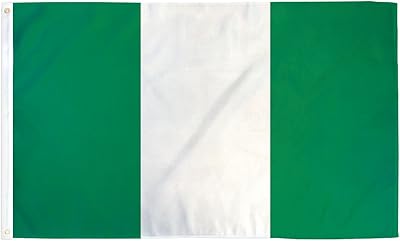 Az Flag Flag Du Nigeria 3 x 5 feet - Nigeria flags 90 x 150 cm - Banner 3 x 5 feet Light Polyester.. DIAYTAR NIGERIA combines affordability with convenience, delivering your purchases within 5-8 days.