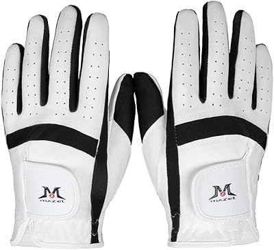 Mazda luxury golf gloves for men for left hand, absorb perspiration in warm and humid weather, size S M L XL.. Explore limitless products on DIAYTAR Nigeria — at the lowest prices.