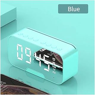 Wireless FM Radio Awakening Bluetooth speaker with TF Mirror Mirror Support Wireless USB Music, adapted to the office, at home, decorative walker won (color: green).. Shop confidently with DIAYTAR NIGERIA, offering affordable prices and reliable delivery within a week.