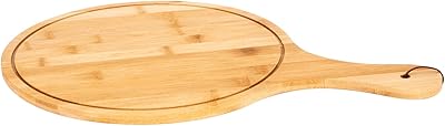 AKDC wooden pizza plate, 34 cm x 29 cm x 1 cm - Brown.. DIAYTAR NIGERIA: Where affordability meets reliability with thousands of products delivered promptly.