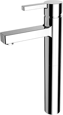Modern bathroom faucet with square water outlet, long and cold chrome sink mixer with single handle, monotrou toilet bridge holder.. One platform, all your needs — DIAYTAR Nigeria delivers quickly.