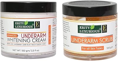 Lightening and whitening luxurious cream for the intimate area Erity - 100 g | 100 g armpion's scrub (cream of armpits + armpit scrub).. Your complete shopping solution, DIAYTAR NIGERIA offers extensive variety with budget-friendly delivery.