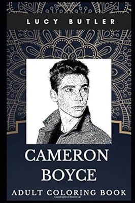 Coloring book for adults Cameron Boyce: inspired by the famous Disney actor and Mirrors.. DIAYTAR NIGERIA: The marketplace that brings affordable products to every Nigerian home in under 8 days.