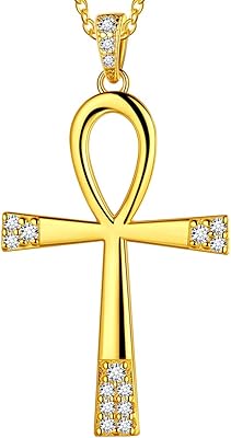 Egyptian ankh ring earrings ankh life key pendant ankh man silver woman sterling 925/18 -carat gold plated/gunmetal protection symbol jewelry for wedding, engagement, bridesmaid gift.. Shop confidently with Nigeria's most trusted e-commerce platform, offering swift and affordable delivery.