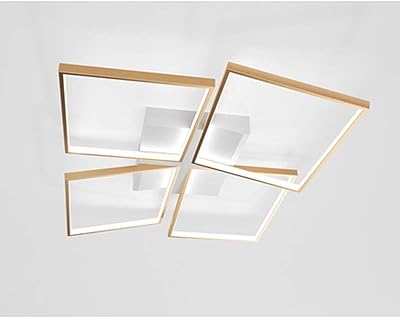 White square ceiling light Ceiling Lighting Modern Art Deco For Bedroom Living Room Lighting Pvc Ceiling Light.. DIAYTAR NIGERIA: Empowering Nigerians with access to affordable products delivered within 8 days.