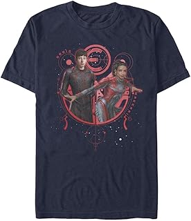 Marvel Unisex The Eternals Organic T-shirt with short sleeves DRUIG and MAKKARI.. Experience the ease of modern shopping with DIAYTAR NIGERIA's vast selection and quick delivery service.