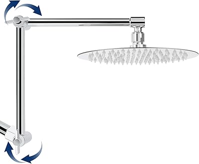 Adjustable shower arm Nearmoon universal extension arm raised apple or lower adjusting the angle height.. Navigate through thousands of products at pocket-friendly prices with DIAYTAR NIGERIA's easy-to-use platform.