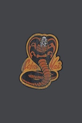 COBRA KAI COBRA SNAP LOGO For Women: Note book planner - 6 x 9 inch daily planning log, task notes book, daily organizer, 114 pages.. You deserve better shopping — choose DIAYTAR Nigeria today.