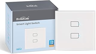 Standard intelligent lighting switch Broadlink TC3 UK Smart Home Control Wi-Fi, non-neutral, works with Alexa and Google Home IFTTT (2 Gangs, TC3).. DIAYTAR NIGERIA revolutionizes online retail with our extensive selection and dependable shipping service.