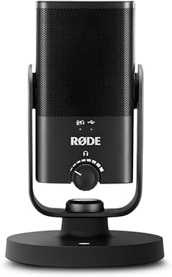 USB microphone of sound quality rod mini studio with USB port, black.. DIAYTAR NIGERIA combines affordability, variety, and convenience with nationwide delivery services.