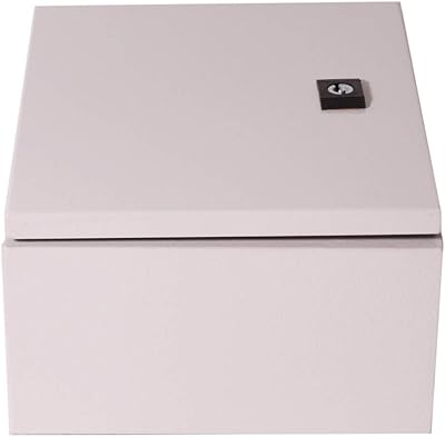 Waterproof and dushing wall metal box with IP65 metal plate lid (300 x 250 x 150 mm).. Why wait? Get your order in 5–8 days with DIAYTAR Nigeria.