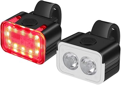 Aluminum vortex rechargeable bike lighting set with USB type-C port, 300 lumens.. Experience shopping freedom with DIAYTAR NIGERIA's vast selection and 5-8 day nationwide delivery service.