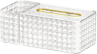 Multifunction rectangular handkerchief box with pencil, stationery, mobile support and remote control, house storage box, restaurant and office (white).. Looking for great deals without compromising on quality? DIAYTAR Nigeria brings you thousands of top products at affordable rates, delivered straight to your doorstep.