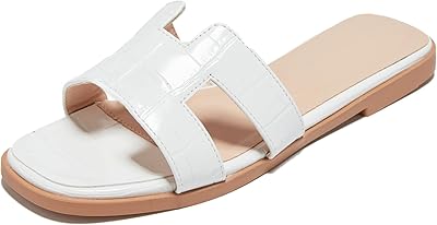 Flat sandal sandals for women - pretty elegant summer sandals with open end.. DIAYTAR NIGERIA: Bringing quality products to your doorstep at prices that won't break the bank.