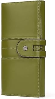 An elegant wallet for women handmade in Italian natural leather with RFID blocking technology, canned gray, representing a bygone era.. Your ultimate shopping destination, DIAYTAR NIGERIA combines extensive selection with affordable shipping.