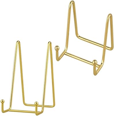 Display bridge of 2 -piece plates - brown metal bridge holder and plate easels, bridge support to display images, plate, tray, decorative tray and art table.. Experience the future of online shopping with DIAYTAR NIGERIA's extensive product range and competitive pricing.