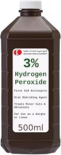 Hydrogen peroxide solution at 3 % 500 ml for the treatment of acne scars, antiseptic agent and gentle cleaner | without perfume | safely wrapped.. Discover why DIAYTAR NIGERIA is the smart shopper's choice for affordable products delivered nationwide.