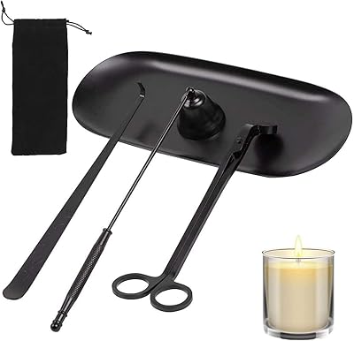 Set of accessories for Wawasia 4 -room candles maintenance tools for amateurs gift for amateurs.. DIAYTAR NIGERIA delivers more than purchases - we deliver affordable shopping solutions within the week.