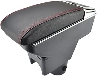Storage box, double layer armrest for Renault Dacia Duster I 2010-2015 Double Black 2011 2012.. DIAYTAR NIGERIA combines affordability with convenience, delivering your purchases within 5-8 days.