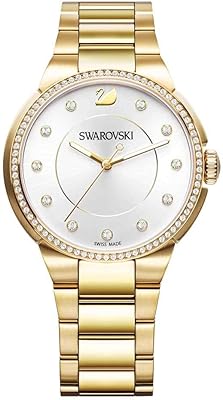 Quartz watch for women Swarovski, analogy and stainless steel bracelet 5213729.. DIAYTAR NIGERIA: Making online retail accessible to all with affordable nationwide shipping.