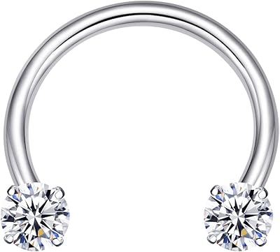 G23 16G titanium septum rings 16g, cubic zirconyal cartilage drilling jewelry.. Your ideal shopping companion, DIAYTAR NIGERIA offers unmatched variety with delivery within a week.