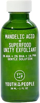Youth to the people Exfoliation for mandelic acid + Superfood Unity Travel format - Exfoliating and soft solution with Bha, Aha and Bha - Botanical tonic for the face to clear the pores + soft touch (30 ml).. DIAYTAR NIGERIA brings satisfaction with every purchase through affordable prices and prompt shipping.