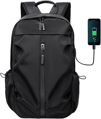Backpack for Bogen laptop for men and women, Waterproof travel bag with USB loading port, fine and sustainable book bag for work and university, suitable for 15.6 -inch laptops.. Shop with confidence at DIAYTAR NIGERIA, offering extensive product variety with nationwide delivery.