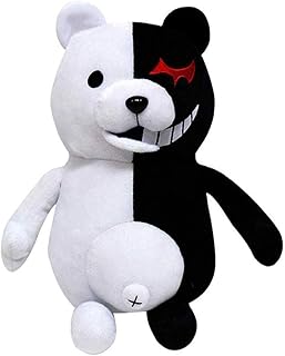 Black and white plush doll aprilax, size 36 cm, for children's birthday, interior decoration toy 25 cm a1867.. Discover why millions choose DIAYTAR for affordable online shopping with delivery in just 5-8 days.